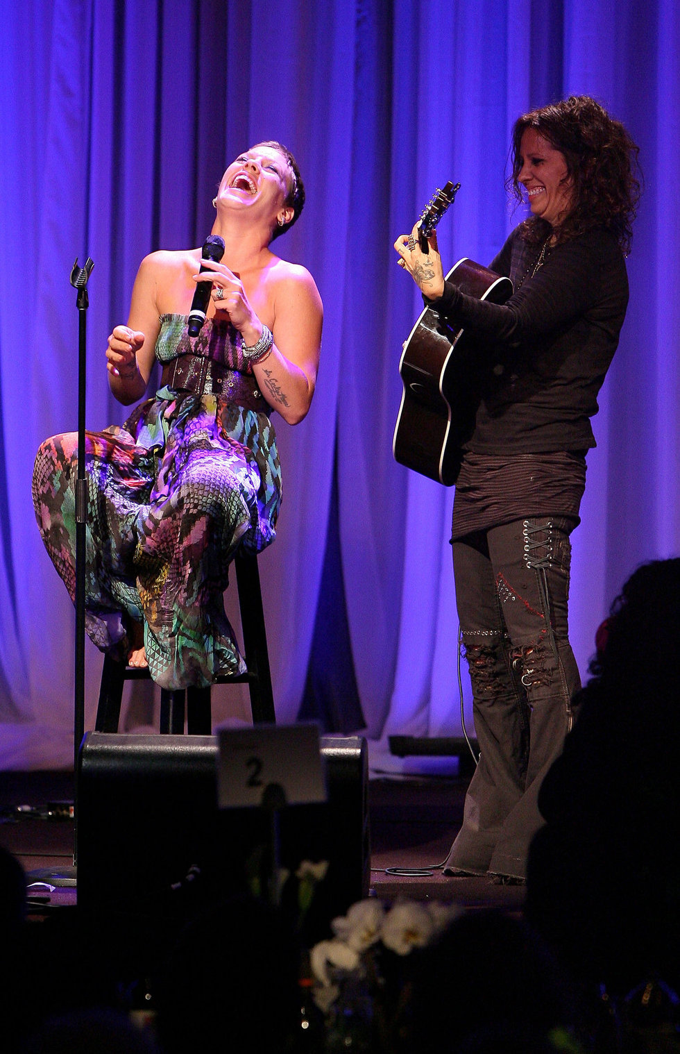 Alecia Moore (Pink) LA Gay Lesbian Centers an Evening With Women on May 1, 2010