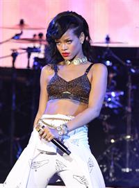 Rihanna Performing during 777 Tour in London, England (November 19, 2012) 