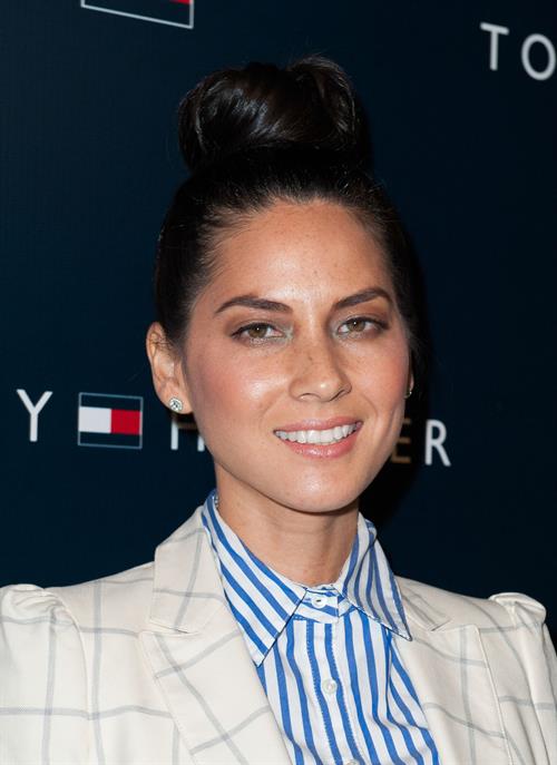 Olivia Munn attends the opening of Tommy Hilfiger's New West Coast Flagship Store in Los Angeles on February 2, 2013