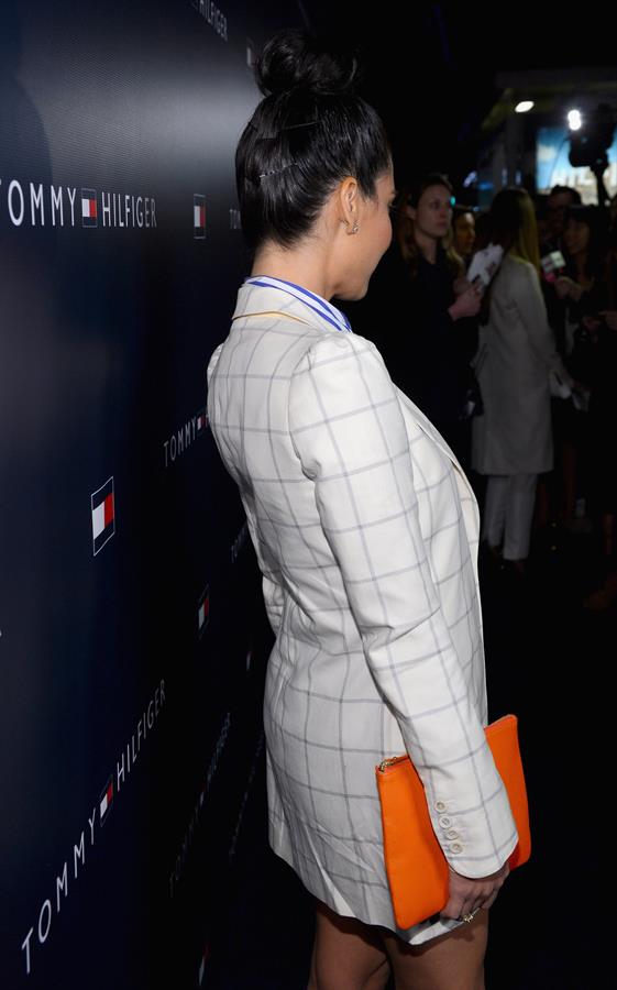 Olivia Munn attends the opening of Tommy Hilfiger's New West Coast Flagship Store in Los Angeles on February 2, 2013