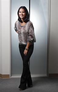 Olivia Munn  The Babymakers  Press Conference Portraits in Los Angeles - July 24, 2012 