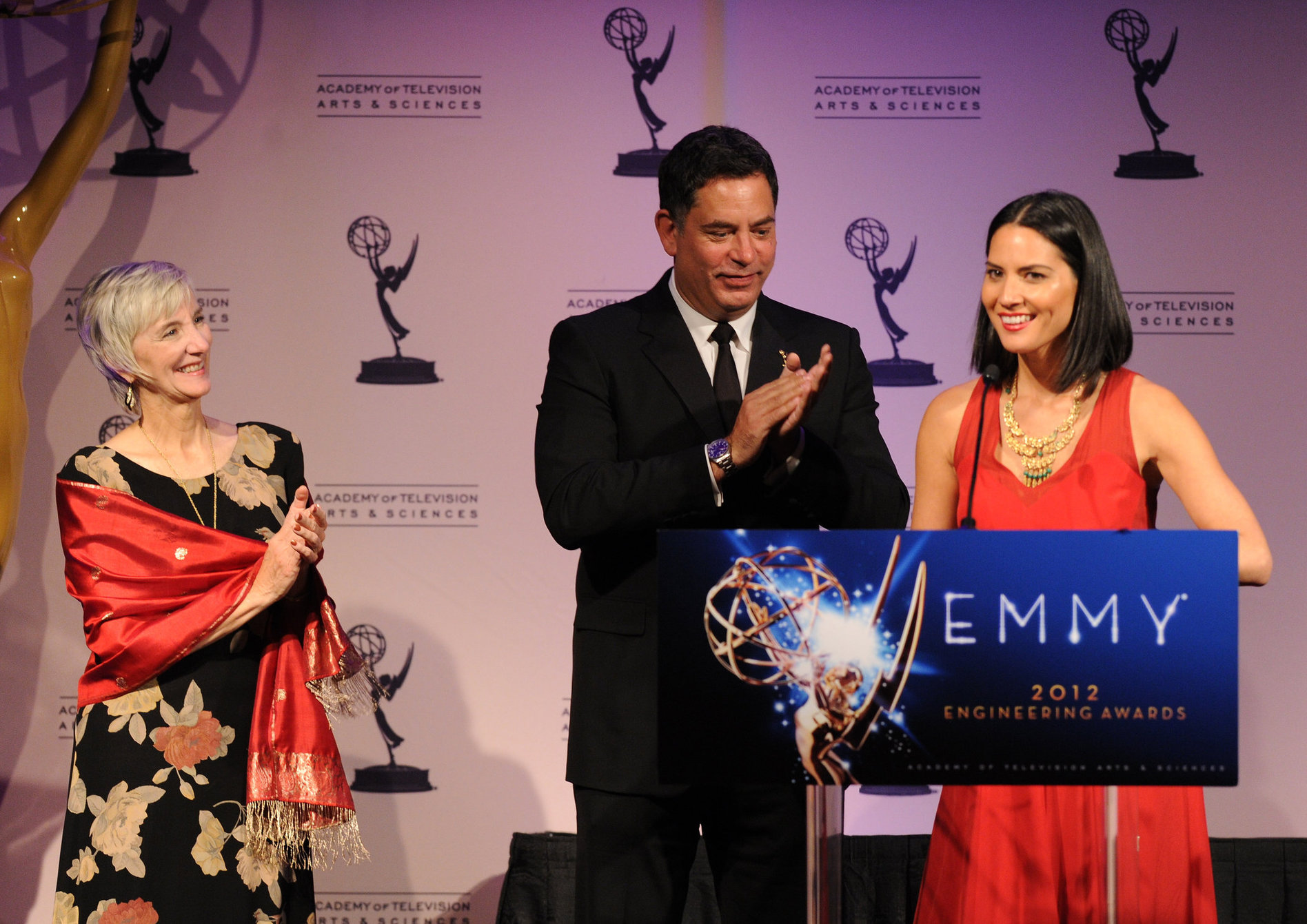 Olivia Munn 64th Primetime Emmy Engineering Awards, October 24, 2012 