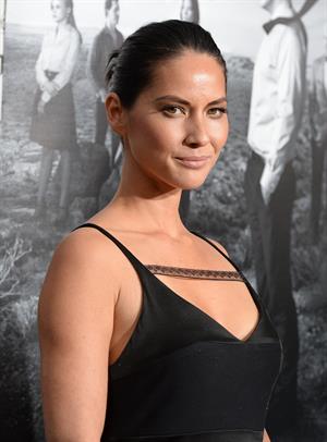 Olivia Munn attends the Los Angeles Season 2 Premiere Of HBO's Series  The Newsroom , July 10, 2013 