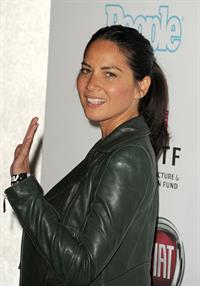 Olivia Munn Hugh Jackman One Night Only Benefit in Hollywood, October 12, 2013 