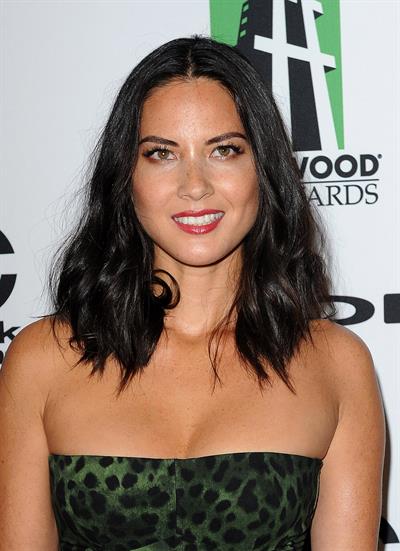 Olivia Munn 17th annual Hollywood Film Awards in Beverly Hills, October 21, 2013 