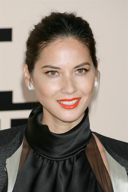 Olivia Munn Armani - One Night Only New York on Oct. 24, 2013 