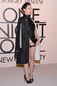 Olivia Munn Armani - One Night Only New York on Oct. 24, 2013 