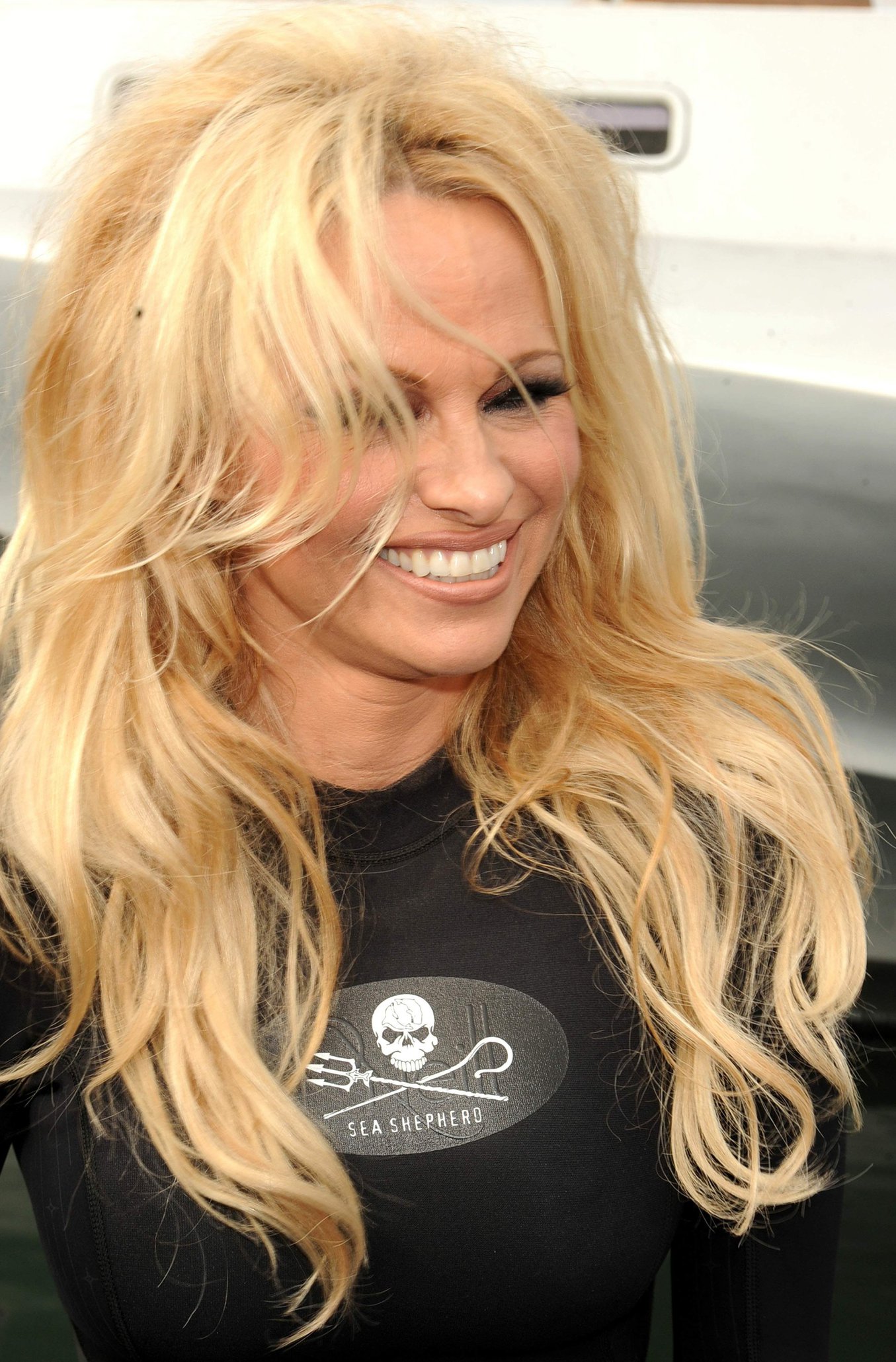 Pamela Anderson Launches Sea Shepherds Operation Zero Tolerance Whale Defense Campaign on November 2, 2012 