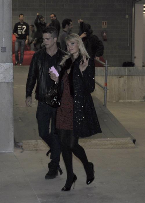 Paris Hilton Pictures Paris Hilton Mango Fashion Show as part of the 080 Barcelona Fashion Week on January 28, 2013