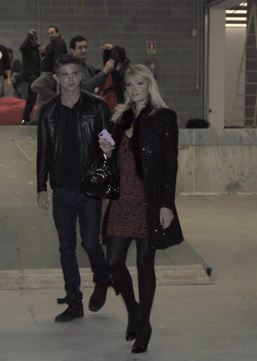 Paris Hilton Pictures Paris Hilton Mango Fashion Show as part of the 080 Barcelona Fashion Week on January 28, 2013