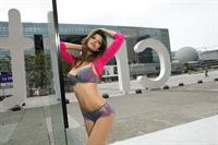 Analu Campos in lingerie