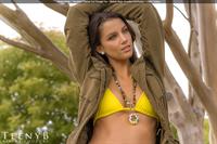 Emily Kugler in a bikini