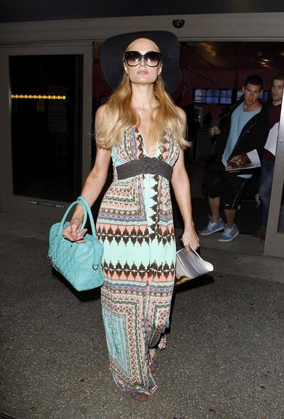 Paris Hilton - At LAX Airport March 31, 2013  