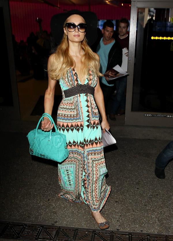 Paris Hilton - At LAX Airport March 31, 2013  