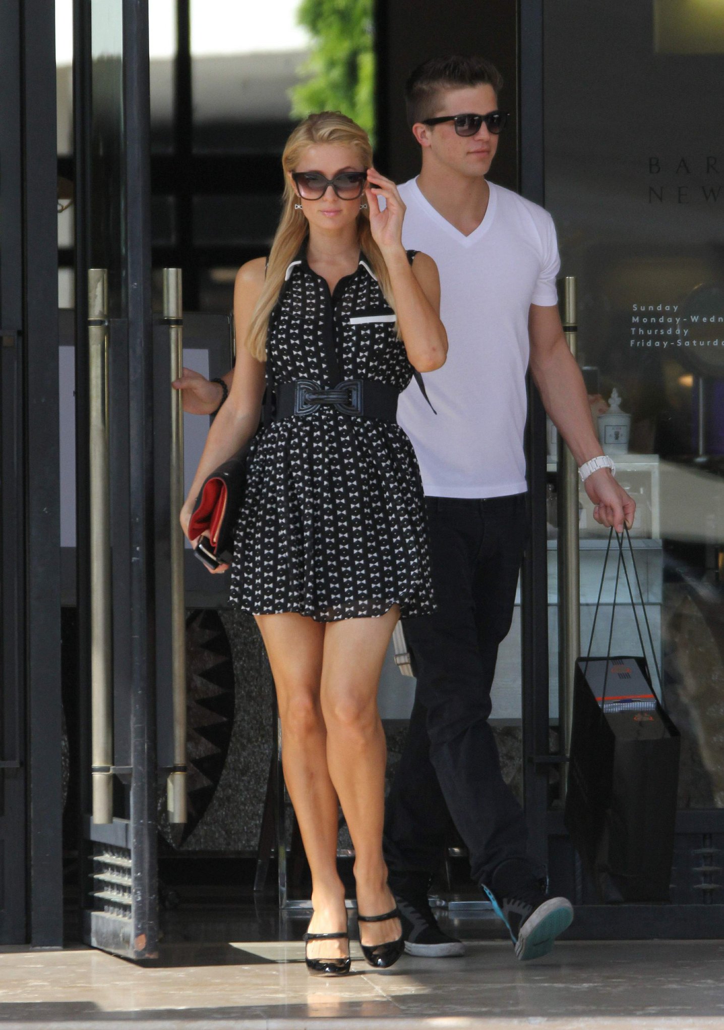 Paris Hilton Shopping at Kitson in Beverly Hills April 5, 2013 