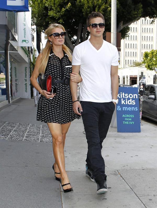 Paris Hilton Shopping at Kitson in Beverly Hills April 5, 2013 