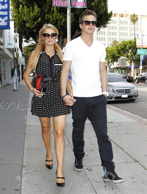 Paris Hilton Shopping at Kitson in Beverly Hills April 5, 2013 