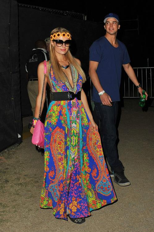 Paris Hilton 2013 Coachella Valley Music & Arts Festival in Indio 4/20/13 