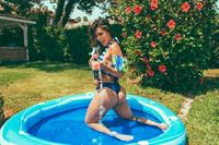 Tianna Gregory in a bikini - ass