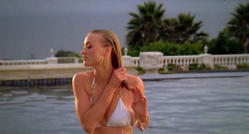 Yvonne Strahovski in a bikini