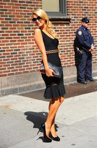 Paris Hilton at the 'Late Show with David Letterman May 2, 2013