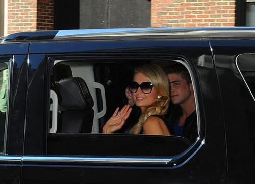 Paris Hilton Pictures Paris Hilton at the 'Late Show with David Letterman May 2, 2013