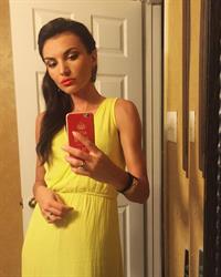 Lana Alexandra taking a selfie