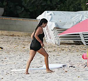 Penelope Cruz holidaying in Barbados 3/13/13  