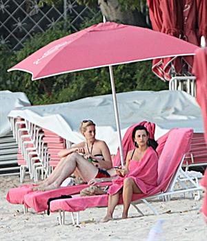 Penelope Cruz holidaying in Barbados 3/13/13  