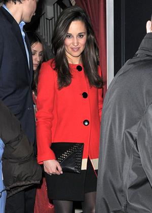 Pippa Middleton Leaving Loulou's nightclub in London - November 1, 2012