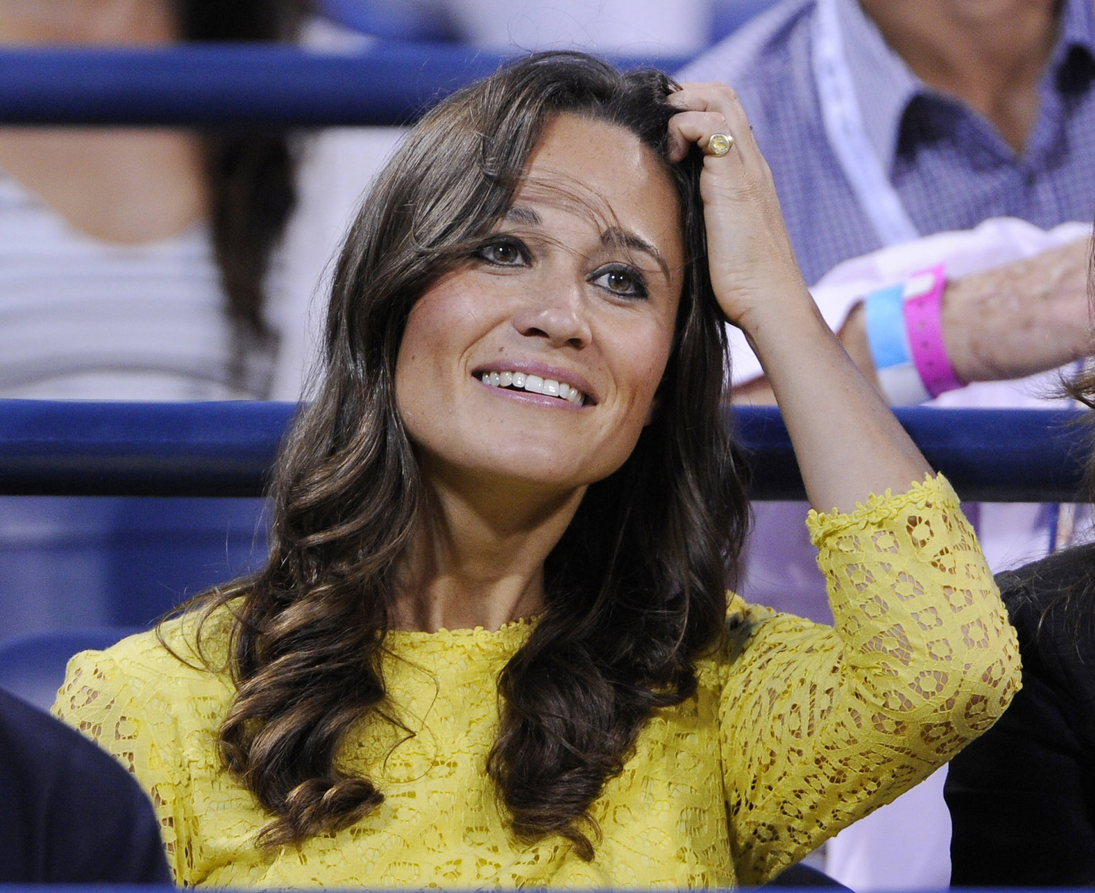 Pippa Middleton - Watching the Men's Singles Quaterfinal US Open in New York Sept 5, 2012