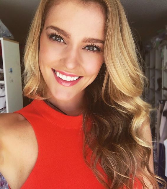 Georgia Gibbs taking a selfie