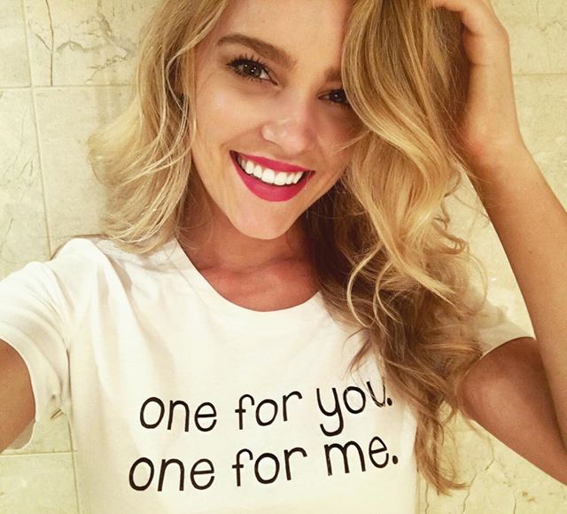 Georgia Gibbs taking a selfie