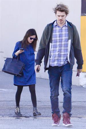 Rachel Bilson out for lunch in Sherman Oaks 1/25/13 