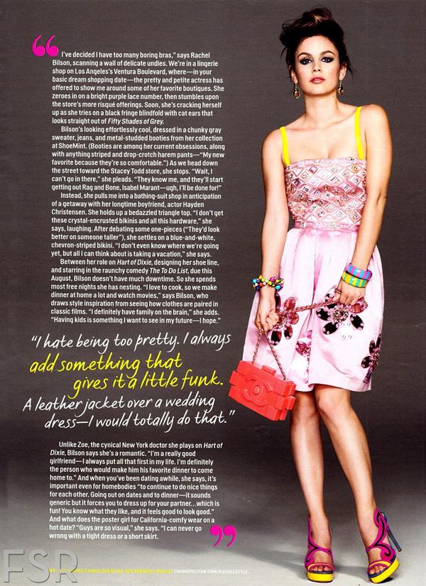 Rachel Bilson Cosmopolitan May 2013 