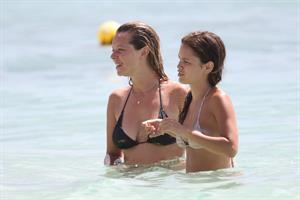 Rachel Bilson on the beach in Barbados 4/16/13 