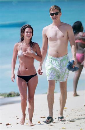 Rachel Bilson on the beach in Barbados 4/16/13 