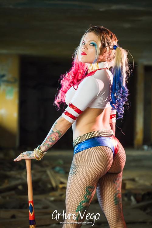 Dorian Coraline as Harley Quinn