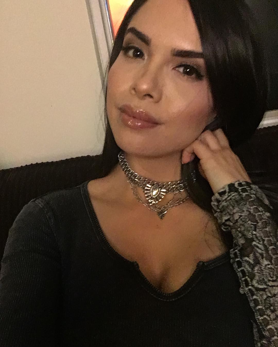 Franchesca del Carpio taking a selfie