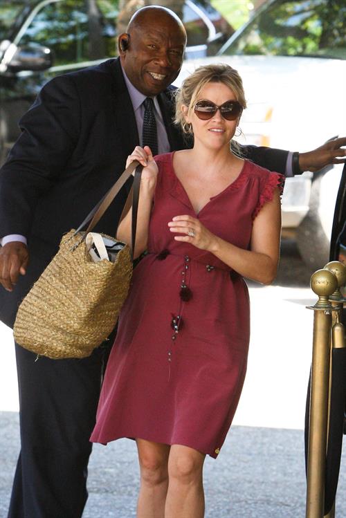 Reese Witherspoon - Heads to special event with husband in Pasadena (July 14, 2012)