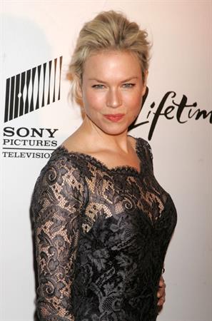 Renee Zellweger at the New York premiere of the Lifetime TV movie “Living Proof” September 24, 2008