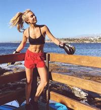 Nathalie Darcas in a bikini