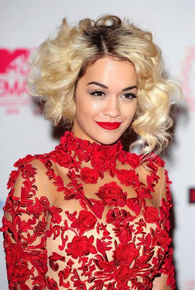 Rita Ora - At The 2012 MTV European Music Awards In Frankfurt November 11, 2012 