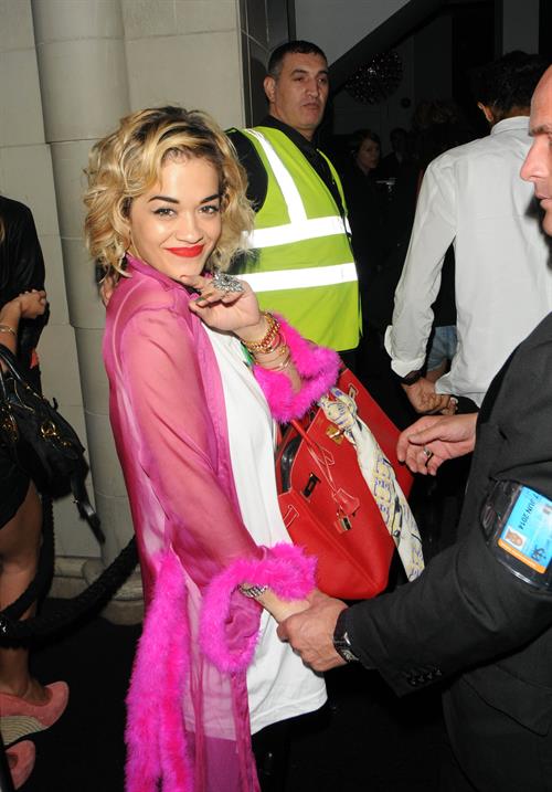 Rita Ora at DSTRKT Club in London on August 10, 2012