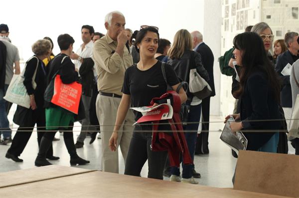 Salma Hayek Visiting the Biennale in Venice May 30, 2013