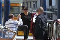 Salma Hayek Visiting the Biennale in Venice May 30, 2013