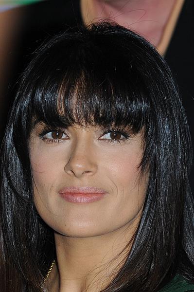 Salma Hayek leaving The Wendy Williams Show in NYC 11.10.12