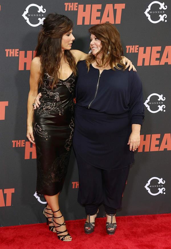 Sandra Bullock attends 'The Heat' New York Premiere at Ziegfeld Theatre in New York - June 23-2013 