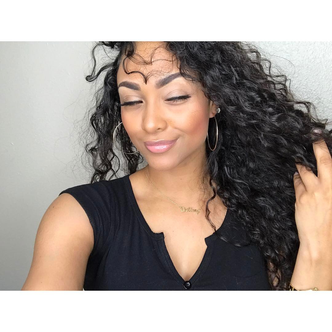 Brittney Elena taking a selfie