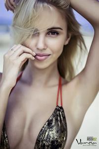 Maria Domark in a bikini